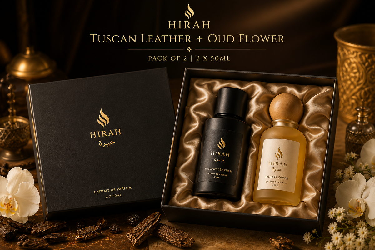 Hirah Eau de Parfum gift box set